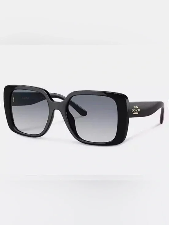New Coach Oversized Square Sunglasses - Picture 1 of 4
